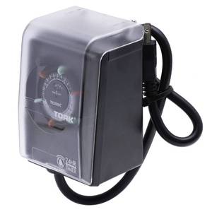 lot 161 image: NSi RHB32RC IndoorOutdoor 15-Amp Plug-in Heavy Duty Mechanical Timer, Clear Cover - Retail $20