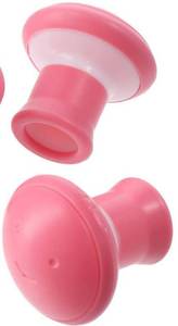 lot 180 image: gofidin 2 Pcs Face Slimming Exerciser, V Shape Lift Skin Firming Exerciser Facial Mouth Neck Jaw Line Exercise Wrinkle Removal Blow Breath Exerciser Device - Retail $8