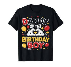 lot 197 image: BLUE Daddy of The Birthday Boy Shirt Matching Dad Son Family Bday T-Shirt - Retail $3,913