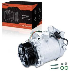 lot 213 image: AC compressor Air Conditioning Compressor & AC Clutch for Honda CR-V 2.4L 2007-2008, 2010-2014, Civic 2012-2014, Fits for Acura RDX 2.3L 2007-2012, �� ILX 2.4L 2013-2015, 4717053 - Retail $117