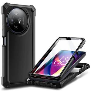 lot 218 image: WDHD Compatible with TCL 50 XL 5G & TCL 50 XL NXTPAPER 5G Phone Case Black  Full-Body Protective Shockproof Rugged Bumper Cover with Screen Protector, Raised Corners Drop Protection - Retail $69