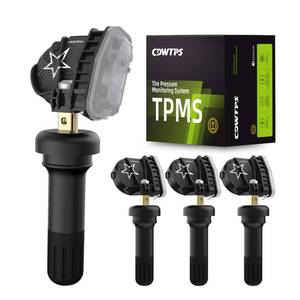 lot 243 image: CDWTPS TPMS Sensor GM 4-Pack, 315MHZ Tire Pressure Monitor System for GM GMC  Chevy  Buick  Cadillac Replace#13598771,13598772,13586335,13581558,20923680 - Retail $26