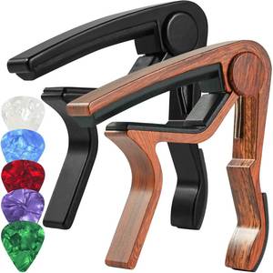 lot 263 image: Guitar Capo for Acoustic and Electric Guitar Accessories 2 pack - Retail $7