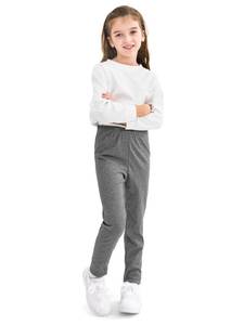 lot 304 image: Resinta 3 Pack Girls Cotton Leggings, Pink, Black, White  Kids Pull On Leggings Elastic Waistband Stretchy Full Length Footless Soft Tights Pants - Retail $3,311
