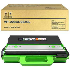 lot 326 image: ASEKER WT-220CL WT220CL WT-223CL WT223CL Waste Toner Box Compatible for Brother HL-3140CW MFC-3170CDW 3180CDW 9130CW 9330CDW 9340CDW Printer 50000 Pages WT 220CL Waste Cartridge Collector - Retail $29