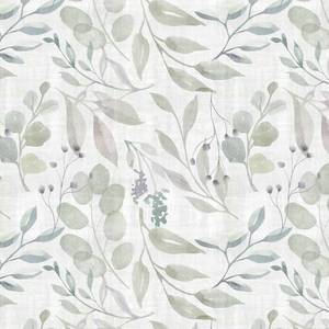 lot 350 image: Kitico Vintage Peel and Stick Wallpaper, Watercolor Leaf Removable Wallpaper, Self Adhesive Botanical Contact Paper for Bedroom Living Room Accent Wall Decor 17.3 x 120 - Retail $7