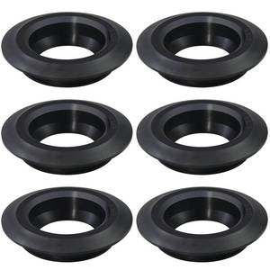 lot 375 image: 6 Pack 1-12 Vsttar Flexible Tank Adapter (Bulkhead), Flexible Pipe-to-Tank Seal - Tank Adapter - Retail $15