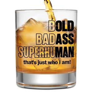 lot 426 image: NewEleven Fathers Day Gift for Dad, Husband - Gifts for Grandpa, Funny Dads Birthday Gifts Ideas, Gag Gift for Father From Daughter, Son, Kids, Wife - Whiskey Glass - Retail $17