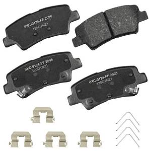 lot 457 image: Bendix Premium SBC2098 Ceramic Rear Brake Pads for Hyundai Nexo 2023-2019, Tucson 2021-2018, Kia Cadenza 2017, Cadenza 2019, Sportage 2022-2017, Sportage 2024 - Retail $22
