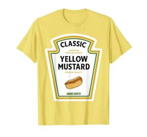 lot 463 image: Mustard 2026 Halloween Ketchup Mayo Matching Costume Family T-Shirt L - Retail $17