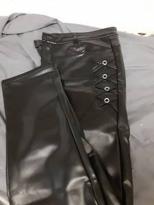 lot 474 image: Size 36 Fake Leather Pants  - Retail $0