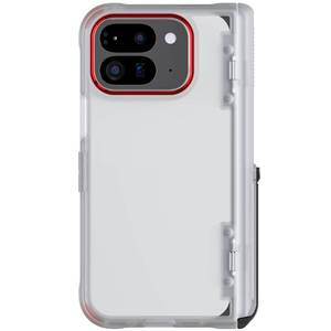 lot 496 image: Ghostek Covert Clear Pixel 9 Pro Fold Case with Built-in Kickstand and Full Hinge Protection Shockproof Protective Phone Cover Designed for 2024 Google Pixel 9 Pro Fold (8) (Clear) - Retail $40