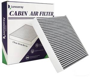 lot 523 image: Lonezeray Cabin Air Filter for Honda Accord, Civic, CR-V, Odyssey, Pilot, HR-V, Acura MDX, RDX, TLX - Microfiber & Coconut Shell Activated Carbon - Long-Lasting Air Quality & Odor Defense - Retail $15