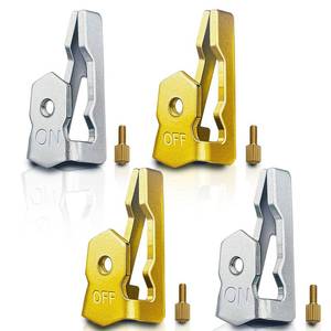 lot 605 image: 4 Pcs Pool Timer On Off Clips, Compatible with 156T1978A Intermatic Pool Timer Trippers Switch - Retail $5