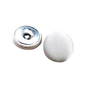 lot 617 image: 20 Pcs Satin Covered Metal Shank Buttons Cloth Buttons for Wedding Dress Tuxedo Suits - Retail $10