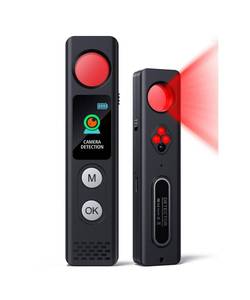 lot 620 image: Hidden Camera Detectors, Anti-Spy Camera Finder with LED Screen Rechargeable GPS Tracker&Bug Detector, Anti-Theft Alarm, 5 Modes Portable Privacy Protection for Airbnb, Hotel, Car, Office (Medium) - Retail $50