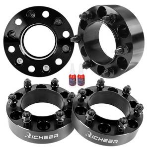 lot 46793 image: 6x5.5 Wheel Spacer for 1995-2023 Tacoma, 1989-2023 4Runner, 2 6x139.7mm Hubcentric Wheel Spacers with 12x1.5 Studs & 106mm for Tundra FJ Cruiser Sequoia GX470 GX460 - Retail $125