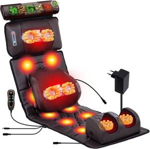 lot 1406 image: $128 Full Body Massage Mat with 10 Vibration Heads, 9 Speeds & 3 Heat Level