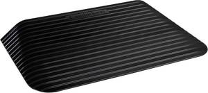 lot 1509 image: $90 3.5 Rise Threshold Ramp for Doorway, Non-slip, 4400 LBS, Portable, Bla
