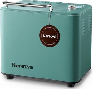 lot 1529 image: $120 Neretva Bread Maker, 20-in-1, 2lb, Dual Heater, Ceramic Pan, 15H Timer