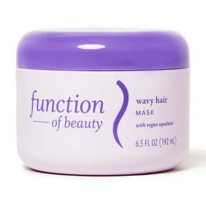 lot 127 image: Function of Beauty Wavy Hair Mask Base with Vegan Squalane - 6.5 fl oz - Retail $10