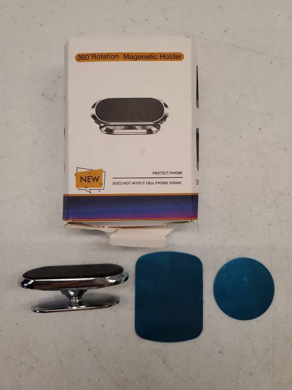 lot 63768 image: 360 Degree Rotation Magnetic Phone Holder - Retail $8