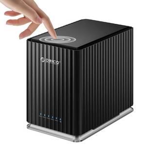 lot 58660 image: 5 Bay USB 3.1 Hard Drive Enclosure - Plug and Play DAS Enclosure with 12V10A Power Adapter, Maximum 522TB Storage for Home Data Management - 9758C3 - Retail $133