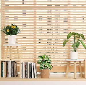 lot 58738 image: 2-Pack Wood Plant Stands Indoor, Single Plant Stand for 6-12 Inch Pots, Mid-Century Modern Plant Stool, Tall Plant Stand for Large Plants for Living Room, Balcony, Office (White) 15Hx11.5W inch - Retail $30