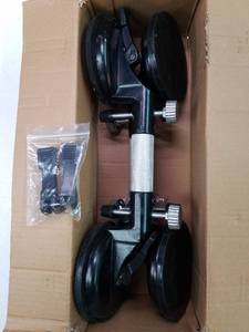 lot 58745 image: 2 PCS Seam Setter Granite Adjustable Suction Cup for Countertops Installation Tools Seam Leveling and Joining for Tile Marble Slab Quartz Stone. VISIBLE USE. - Retail $57