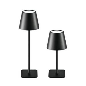 lot 634 image: Lsoppn 2 Pack Cordless Table Lamps Rechargeable, Battery Operated Touch Dimmable LED Lamp with 3 Color Temperatures, Adjustable Height Wireless Table Lamp for Restaurant, Bar, Bedroom - Retail $20