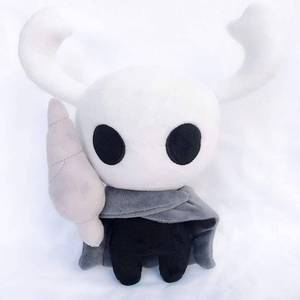 lot 669 image: CNRPLAT Game Hollow Knight Plush Pillows Plush Toys Game Related Toys Home Sofa Decor Super Gift for Everyone (Hollovvs Knight Plush 12) - Retail $19