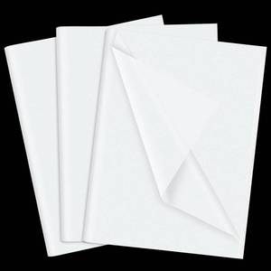lot 728 image: NEBURORA White Tissue Paper for Gift Bags - 60 Sheets, 14 x 20 Inch, Bulk Packaging Paper for Gift Wrap, Filler, Flower Art, Crafts, DIY, Birthday, Wedding Decor - Retail $6
