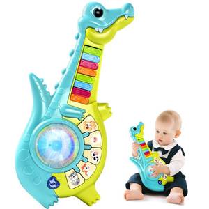 lot 784 image: Marstone Toddler Toys for 1 2 Year Old Boy Gift Baby Musical Toys 12-18 Months, Educational Learning Piano Guitar for Baby 1-3 with Animals and Sounds, 1st First Birthday Gifts for Kids, Girls - Retail $20