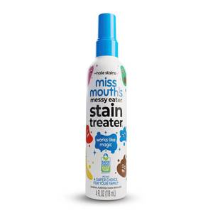 lot 863 image: Miss Mouths Messy Eater Stain Treater Spray - 4oz Stain Remover - Newborn & Baby Essentials - No Dry Cleaning Food, Grease, Coffee Off Laundry, Underwear, Fabric - Retail $8