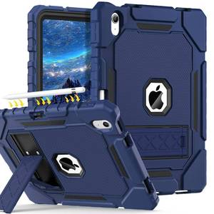 lot 29 image: Grifobes for iPad A16 Case 11th Generation 11 inch 2025  iPad 10th Generation Case 10.9 inch 2022, Heavy Duty Military Grade Shockproof Cover with Pencil Holder for i Pad 1110 Gen (Navy Blue) - Retail $20