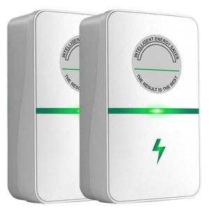 lot 43 image: 2026 Electricity Saving Box, Energy Saver Plug to Reduce Electricity Bill, Power Factor for HouseholdOffices(2pcs) - Retail $19