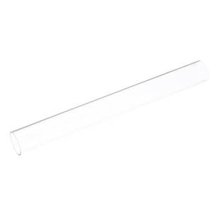 lot 113 image: uxcell Clear Rigid Tubing 1 14 Inch(32mm) ID x 1.3 Inch(34mm) OD x 1Ft(305mm) Length Round Plastic Polycarbonate Tube - Retail $9