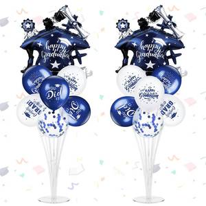 lot 159 image: STANDS ONLY Balloon Centerpiece Stand Balloons Column Tower Kit  Party Table Decorations - Retail $15