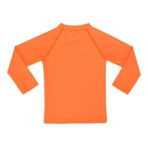 lot 907 image: KAKU NANU Long Sleeve Rash Guard Boy Kids UPF 50 Swim Shirt(Orange,6) - Retail $10