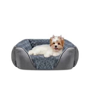 lot 988 image: INVENHO Rectangle Washable Orthopedic Dog Bed for Small, Medium and Large Dogs, Soft Calming, Sleeping Puppy Bed Durable Pet Cuddler with Anti-Slip Bottom, S (20x19x6) - Retail $19