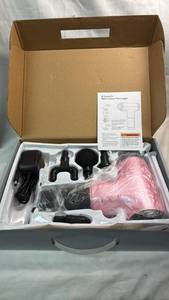 lot 45 image: 6 Speed Cordless Rechargeable Percussion Massager 12V 2000mAh