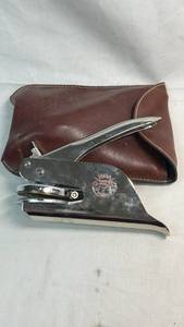 lot 57 image: Legal Pocket Seal with Leather Pouch