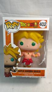 lot 67 image: Pop Dragon Ball Super #402 Super Saiyan Broly Vinyl Figure