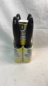 lot 72 image: Neat Living Lint Roller 5 Pack 350 Sheets