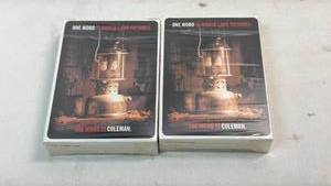 lot 81 image: The Word Is Coleman One Word Is Worth 1000 Pictures Playing Card Sets