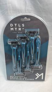 lot 89 image: DTLS MTR Mens 6-Pack Triple Blade Disposable Razors