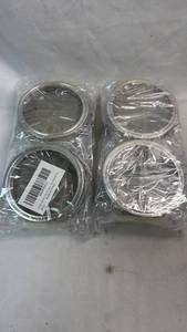lot 100 image: Stainless Steel Sprouting Jar Lids (2 Packs of 6 Lids��12 Lids Total)