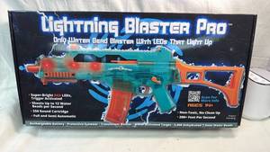 lot 112 image: Lightning Blaster Pro Water Bead Blaster 28.5 inches 350 Round