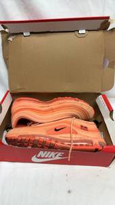 lot 119 image: Nike Air Max 97 LA Atomic Orange Size 9 Running Shoes
