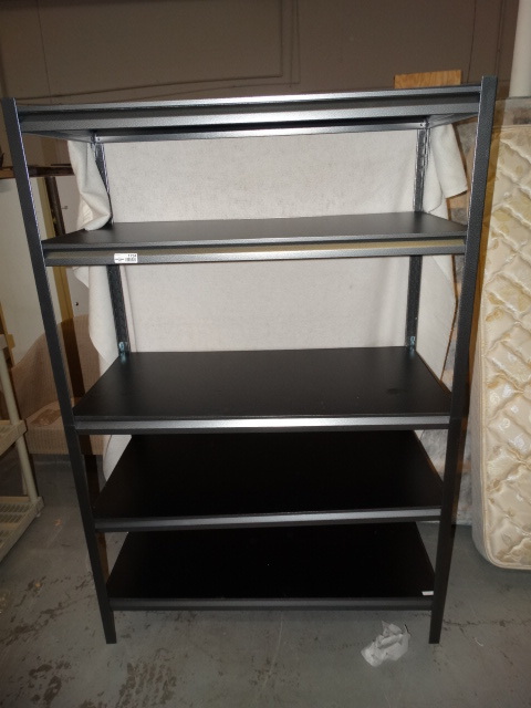 lot 1734 image: Members Mark 5 Shelf Storage Rack-- Brand New